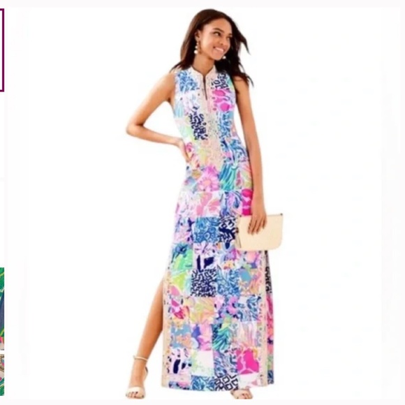 Lilly Pulitzer Dresses & Skirts - Lilly Pulitzer sz 00 Alexa maxi shfit rare and hard to find